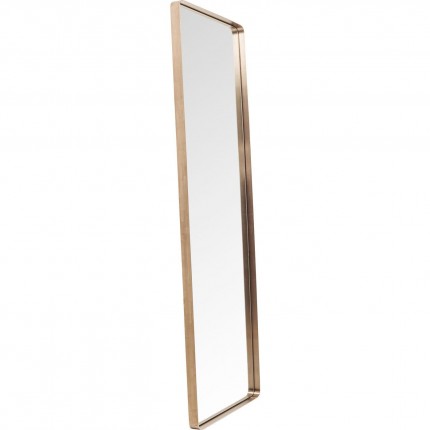 Wall Mirror Curve Rectangular 200x70cm copper Kare Design