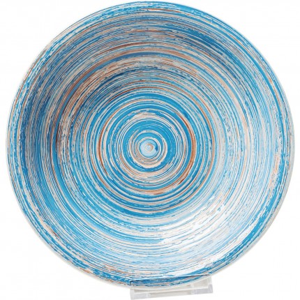 Soepborden Swirl Ø21cm blue (4/Set) Kare Design