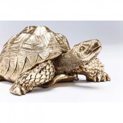 Deco turtle 26cm gold Kare Design