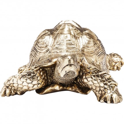 Deco turtle 26cm gold Kare Design