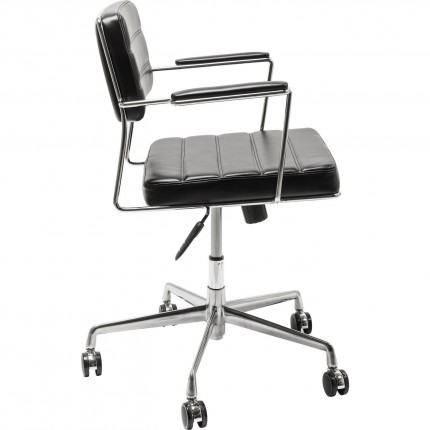 Swivel Office Chair Dottore Black Kare Design