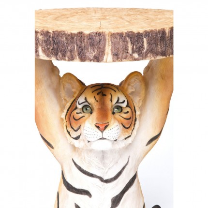 Bijzettafel Animal Tiger Ø35cm Kare Design