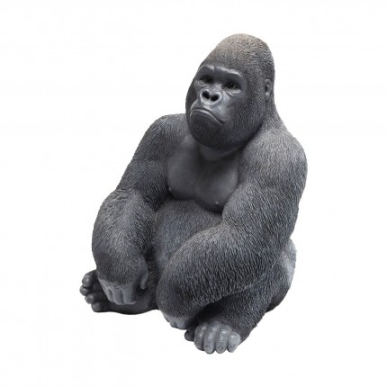 Deco gorilla 39cm black Kare Design