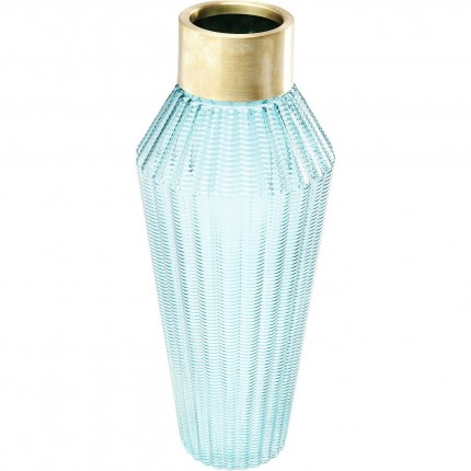 Vase Barfly 43cm light blue Kare Design