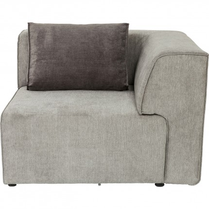 Hoek sofa Infinity rechts grijs Kare Design