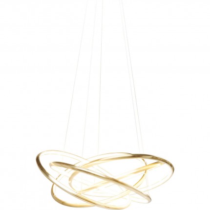 Pendant Lamp Saturn LED Gold Kare Design