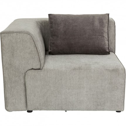 Hoek sofa Infinity links grijs Kare Design