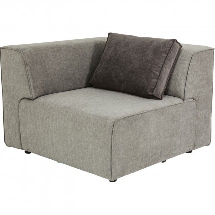 Hoek sofa Infinity links grijs Kare Design