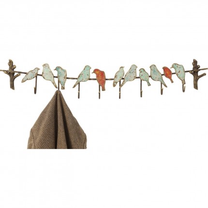 Wall Coat Rack Bird Party Kare Design