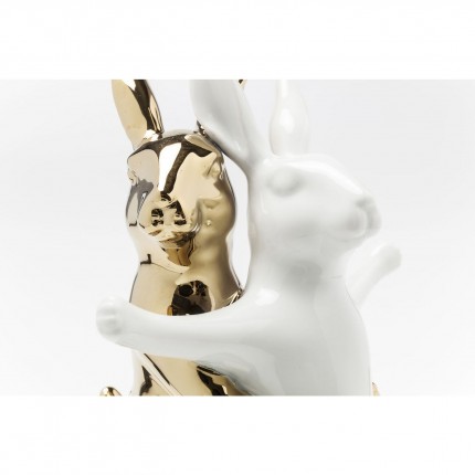 Deco Hugging Rabbits Medium Kare Design