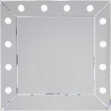 Wall Mirror Make Up Square 81x81cm Kare Design