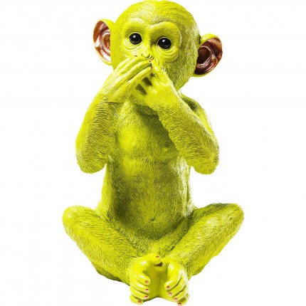 Money Box monkey Iwazaru green Kare Design