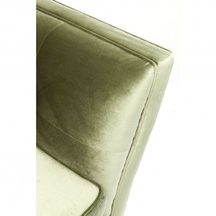 Sofa Rimini 2-Zits fluweel groen Kare Design