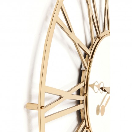 Wall Clock Giant Gold Ø120cm Kare Design