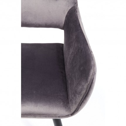 Chair with armrests San Francisco Grey Kare Design