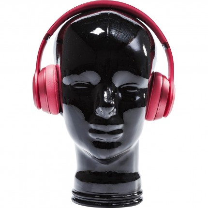 Decoratie headphone Mount Zwart Kare Design