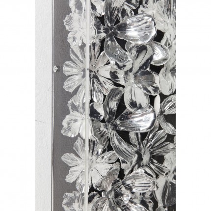 Decoratief frame Silver Flower 100x100cm Kare Design