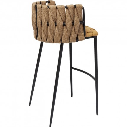 Bar Stool Cheerio yellow Kare Design