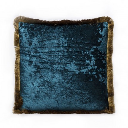 Cushion Fringe Cannes Blue Kare Design