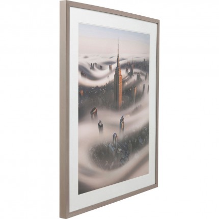 Framed Picture New York Storm 90x100cm Kare Design