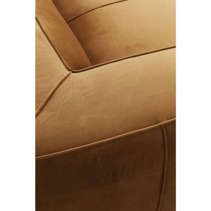 Sofa Cubetto 3-Zits Velvet Bruin Kare Design