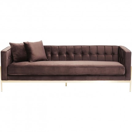 Sofa Loft Brown 3-Seater Kare Design