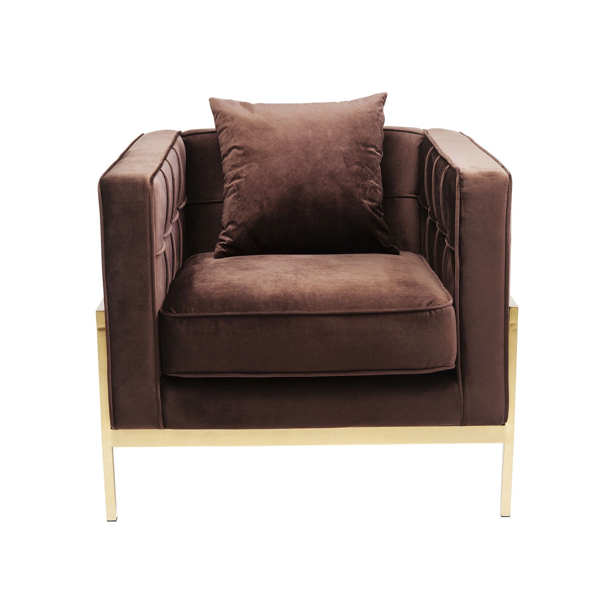 Fauteuil Loft marron Kare Design