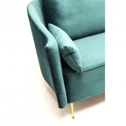 Sofa Vegas Forever 3-Zits blauwgroen Kare Design