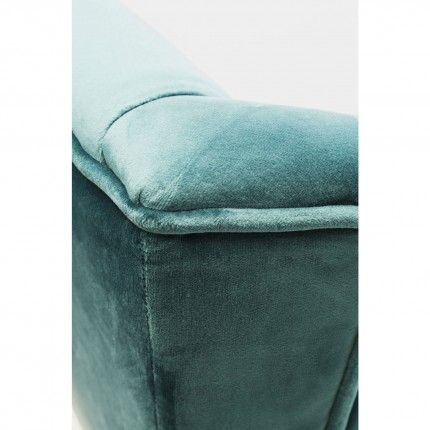 Fauteuil Vegas Forever blauwgroen Kare Design