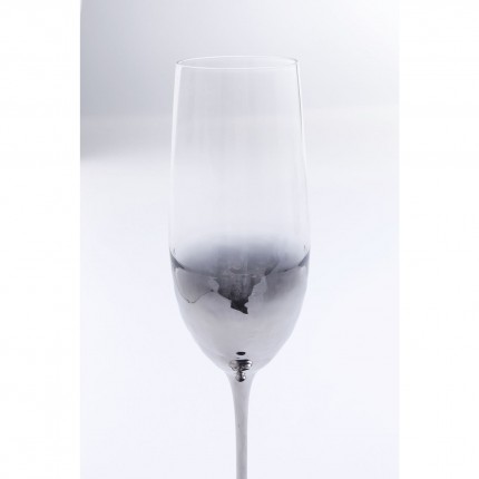 Champagne Glass Night Sky (4/set) Kare Design