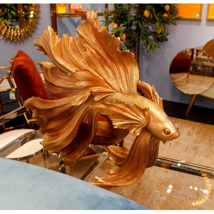 Deco betta fish 63cm gold Kare Design