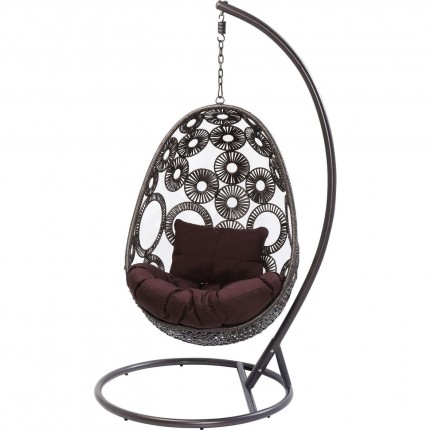 Hanging Chair Ibiza brown Kare Design