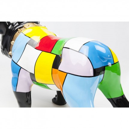 Decoratie bulldog kleur 60cm Kare Design