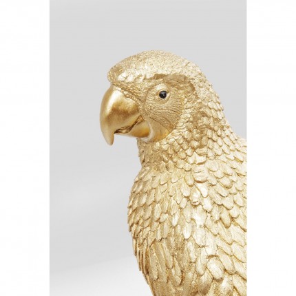 Deco parrot XL gold Kare Design