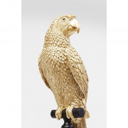 Deco parrot XL gold Kare Design