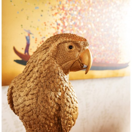 Deco parrot XL gold Kare Design