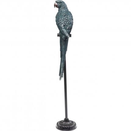 Deco parrot XL bluegreen Kare Design