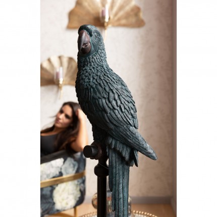 Deco parrot XL bluegreen Kare Design