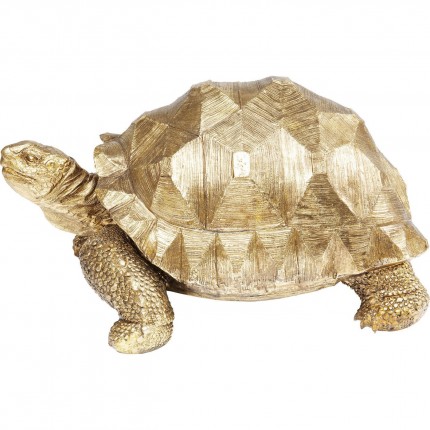 Woonaccessoires Turtle Gouden 32cm Kare Design