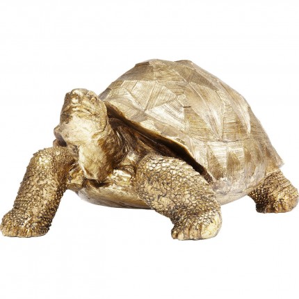 Deco turtle 60cm gold Kare Design