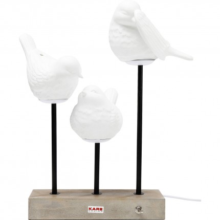 Tafellamp vogels LED Kare Design