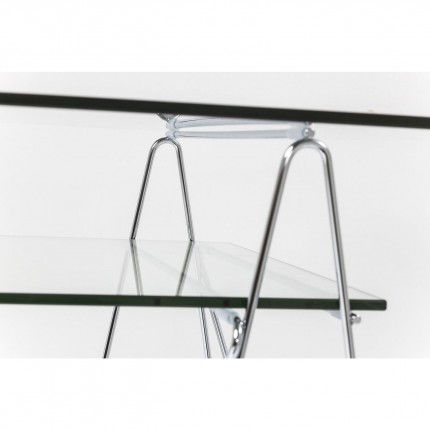 Desk Polar 130x65cm chrome Kare Design