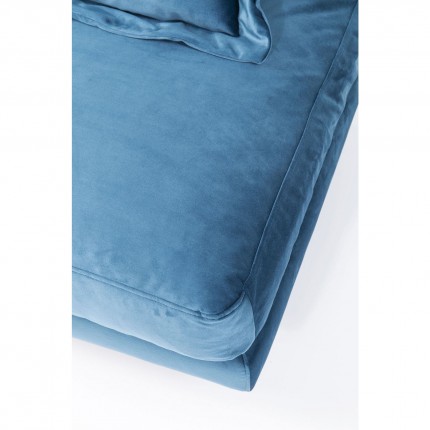 Sofa Element Lullaby fluweel blauw Kare Design