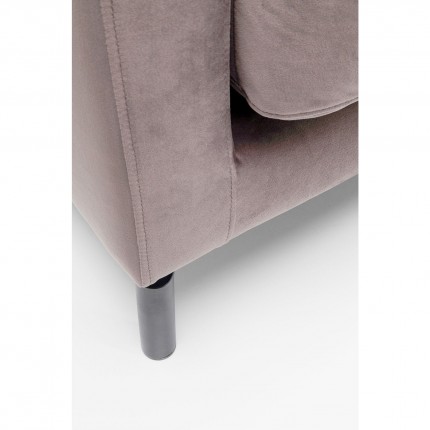 Sofa Lullaby 3-Zits fluweel taupe Kare Design