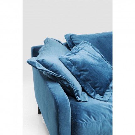 Sofa Lullaby XL fluweel blauw Kare Design