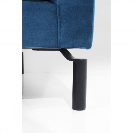 Sofa Lullaby XL fluweel blauw Kare Design