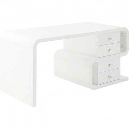 Desk Snake White 150x70cm Kare Design