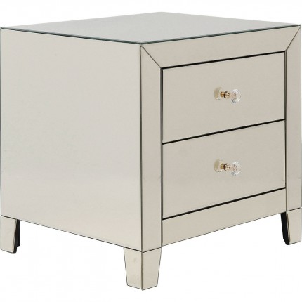 Nightstand Luxury Champagne 2 Drawers Kare Design