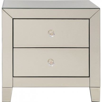 Nightstand Luxury Champagne 2 Drawers Kare Design