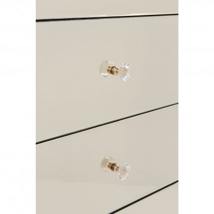 Cabinet Luxury Champagne 5 Drawers Kare Design